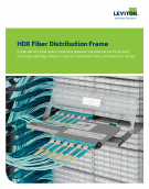 HDX Fiber Distribution Frame  Bookshelf Cover Image Button